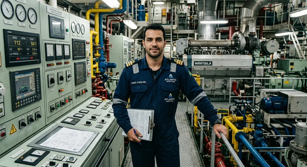 Do tecnico ao Oficial de Maquinas: a ascensao CDM/ELT (ACOM-B)