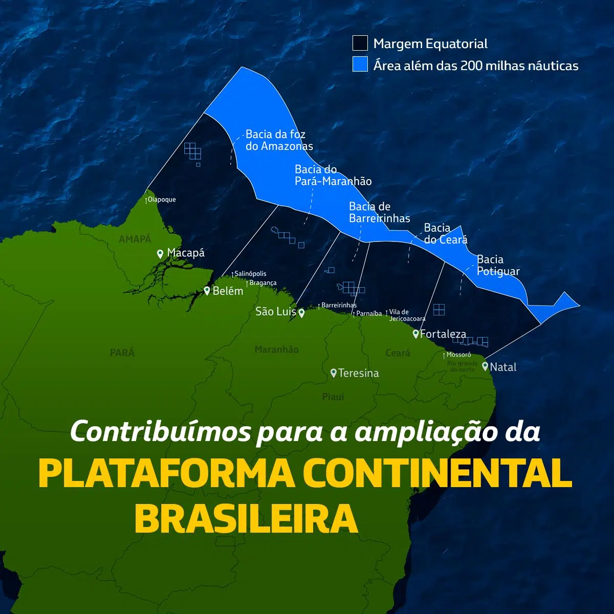 Petrobras e a Margem Equatorial — operações offshore