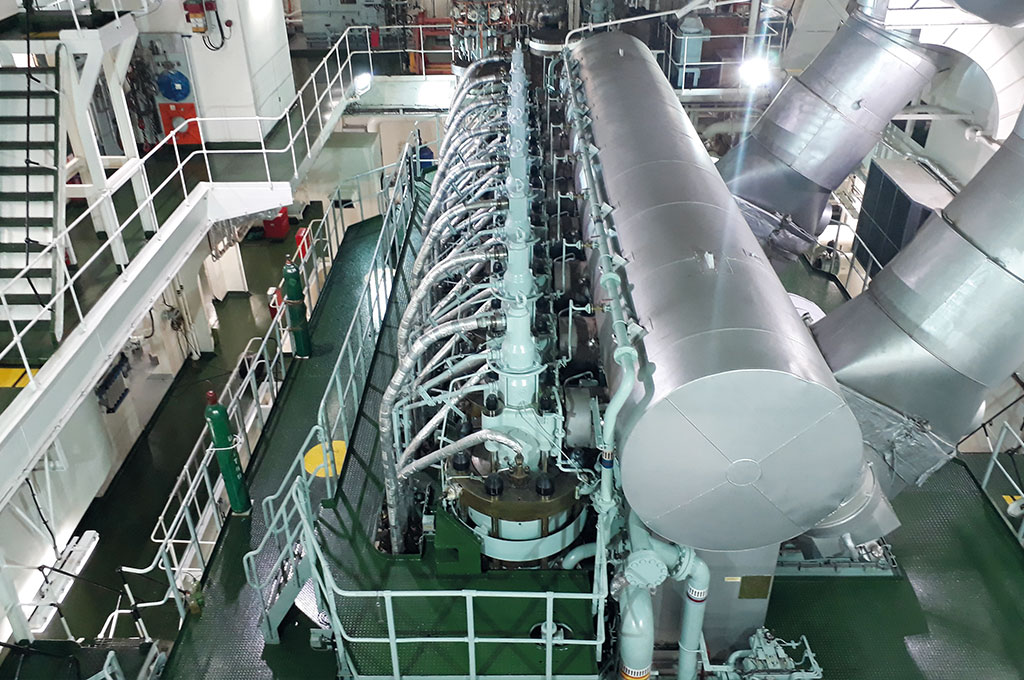 Estrutura de navio usada como referência de nomenclatura marítima em inglês