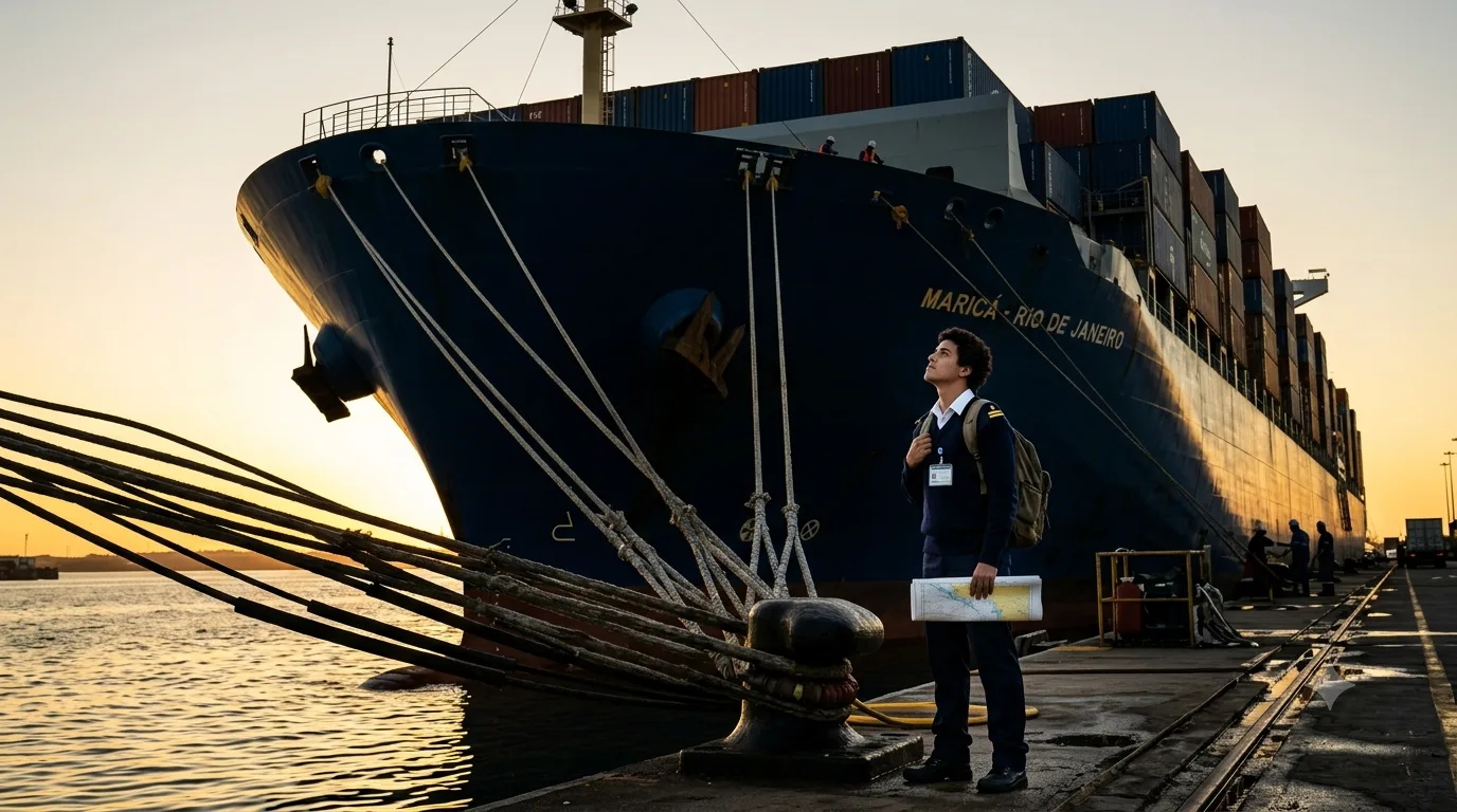 Estrutura de navio usada como referência de nomenclatura marítima em inglês